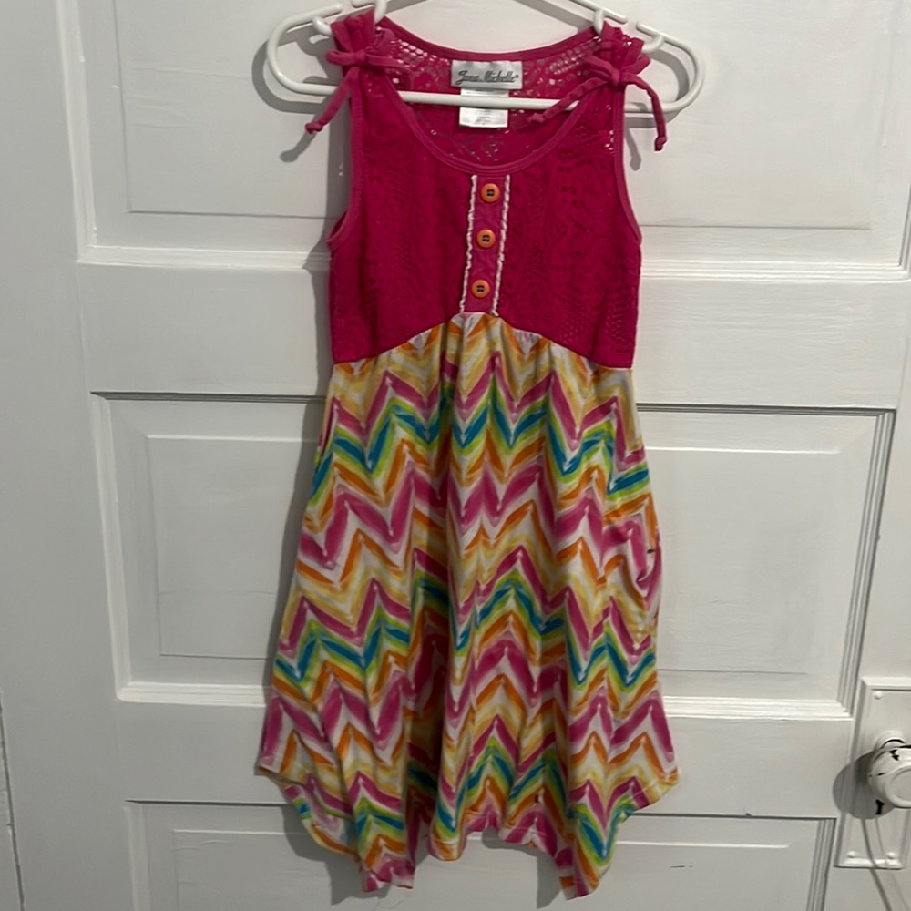 Girls Sleeveless Summer Dress